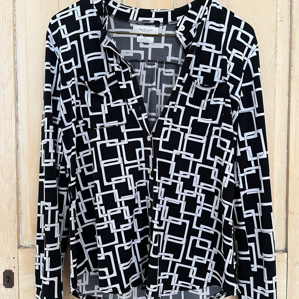 Van Heusen 90s style blouse